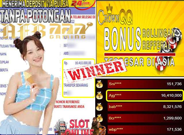 CrownQQ Agen DominoQQ BandarQ dan Domino99 Online Terbesar