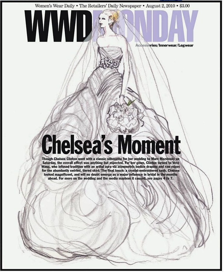 Chelsea Clinton's Vera Wang Wedding Gown Do We Love It