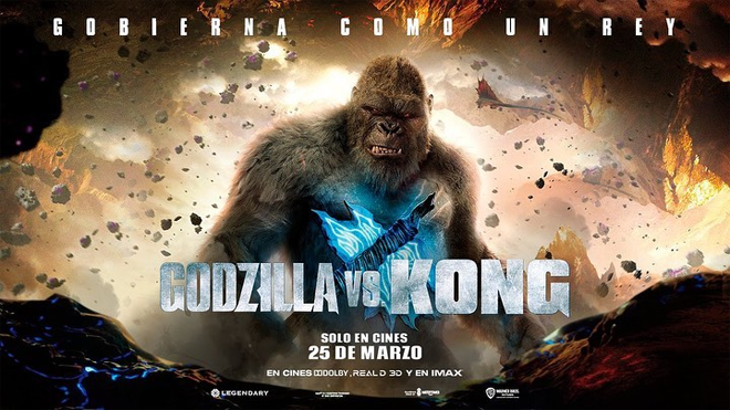 godzilla vs kong póster