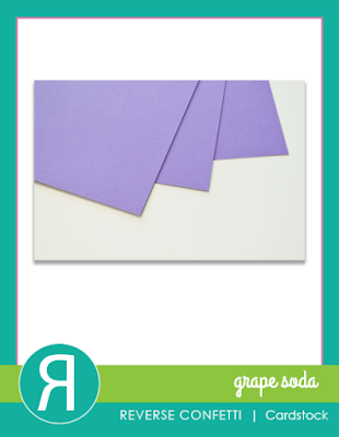 grape soda cardstock