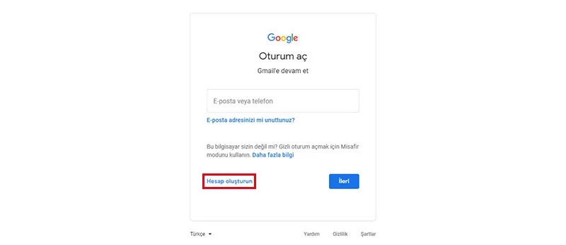 Gmail Hesabı Nasıl Oluşturulur?