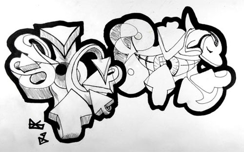 graffiti style