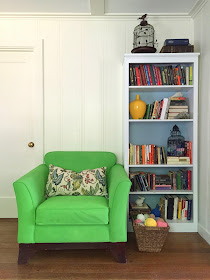 styled book shelves