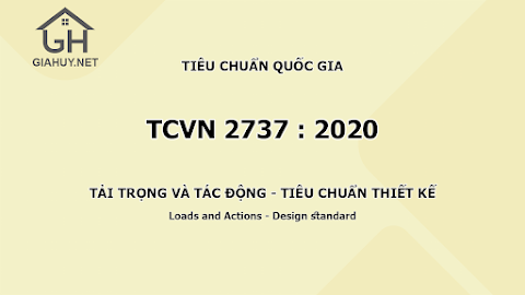 Tiêu chuẩn Việt Nam TCVN 2737:2020 về tải trọng và tác động