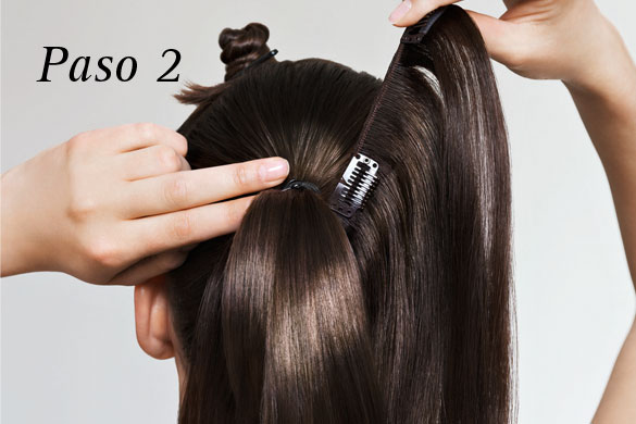 3 Peinados fáciles con extensiones y Cómo colocarlas YouTube - peinados extensiones clip