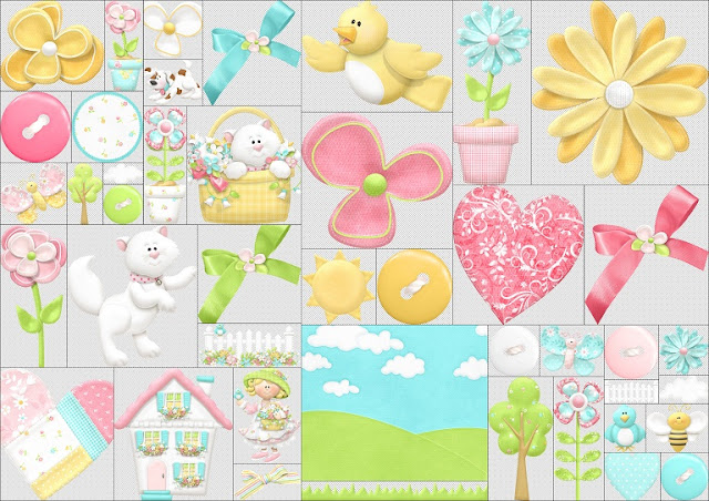 Sweet Spring Clipart.