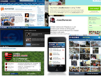 Exemplo de integração das redações e canais de comunicação do Jornal O Globo, unindo diversas mídias para levar a informação até o leitor