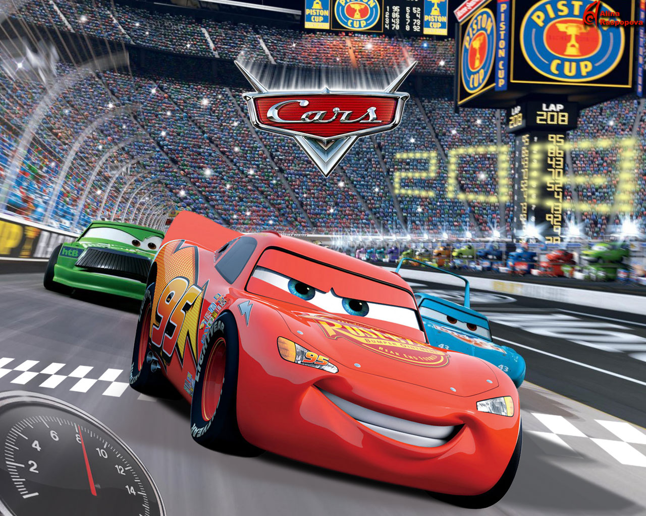 The Cars Movie Wallpaper for