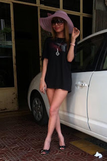 Votey Teav Cambodian Facebook Girl Sexy Thigh 3