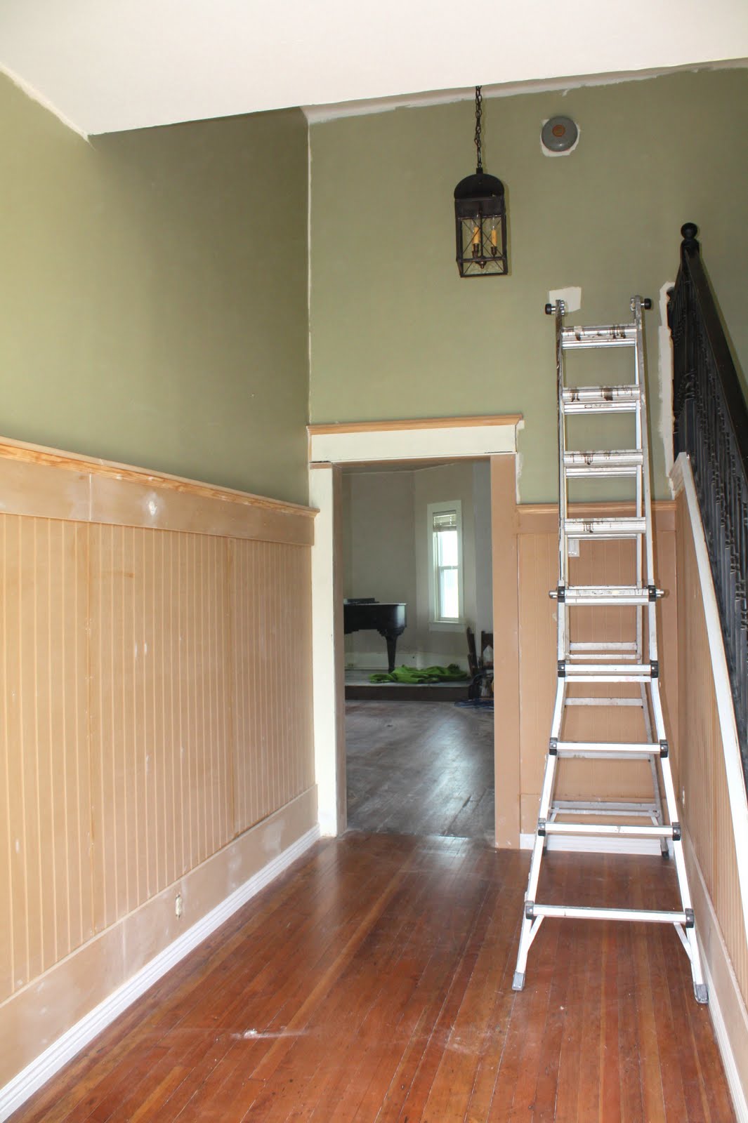 This Old Church House Foyer Progress