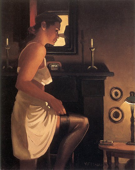 Romance | Jack Vettriano |1951 | Scottish Painter