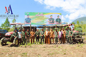 Kadistan Tinjau Lahan Pengembangan Tanaman Jagung Program Pangdam IM