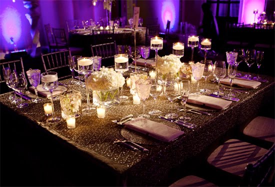 Winter wedding in the Saint Regis hotel with our flowers and lighting