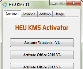 HEU KMS Activator
