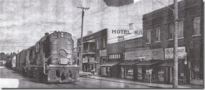 A Street in Rainier, Oregon in 1972