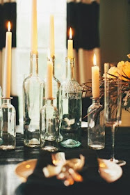 botellas con velas