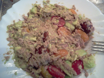 Tuna, Avocado, and Tomato Mash Recipe