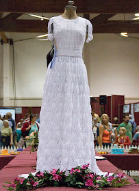 White Crochet Wedding Dress