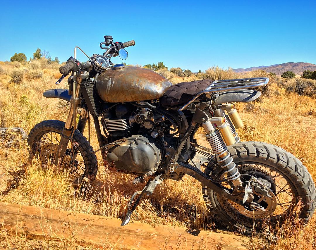 Triumph Scrambler Desert Sled | Modulus Creative ...