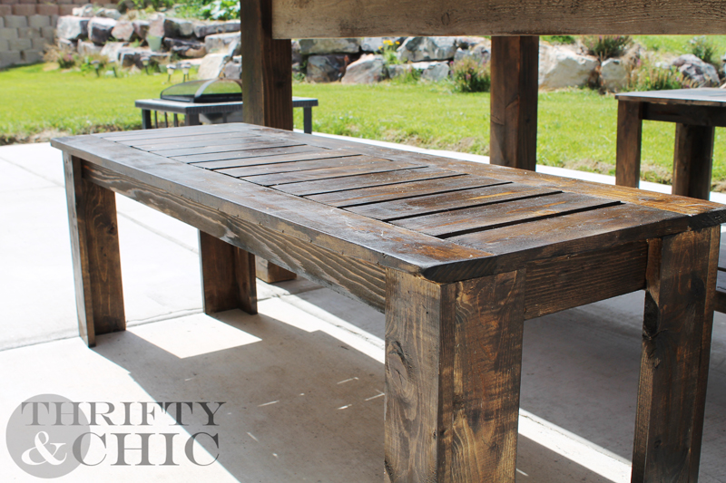 outdoor table plans woodworking