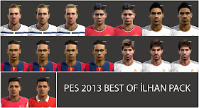 PES 2013 BEST OF ILHAN FACEPACK BY ILHAN