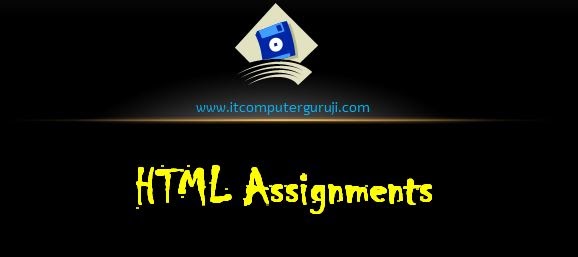 html lab assignment questions