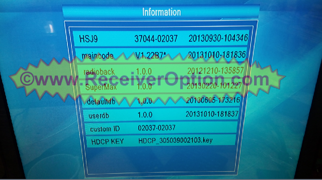 SUPERMAX SM 2350 POWER TECH HD RECEIVER ORIGINAL DUMP FILE