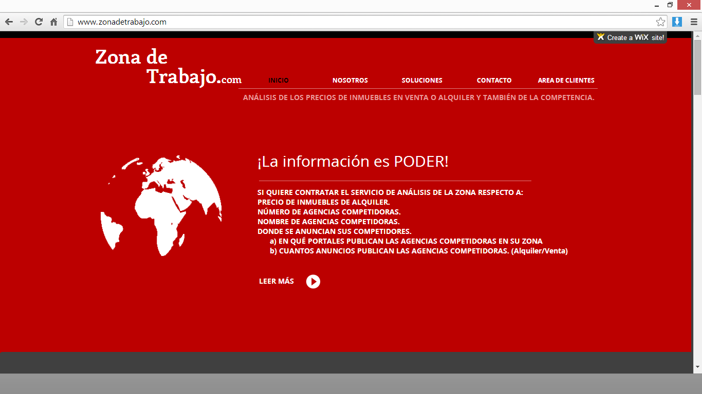  Visite la web ZONA DE TRABAJO.