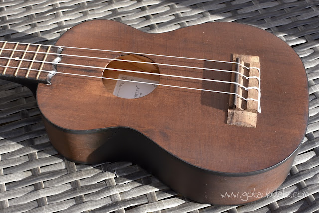 Barnes and Mullins Bowley Ukulele top