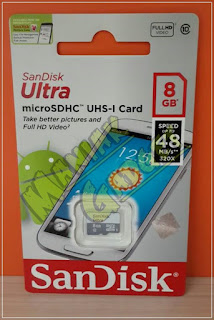 Jual Sandisk Ultra microSDHC / micro SD 8 GB Class 10 UHS-I 48 MB/s