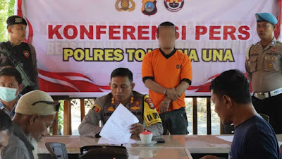 Asyik Konsumsi Sabu, 2 Nelayan di Touna ditangkap Polisi.