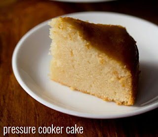 Pressure cooker cake