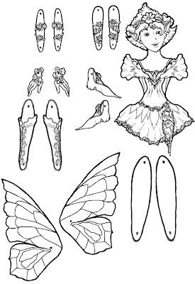 fairy coloring pages