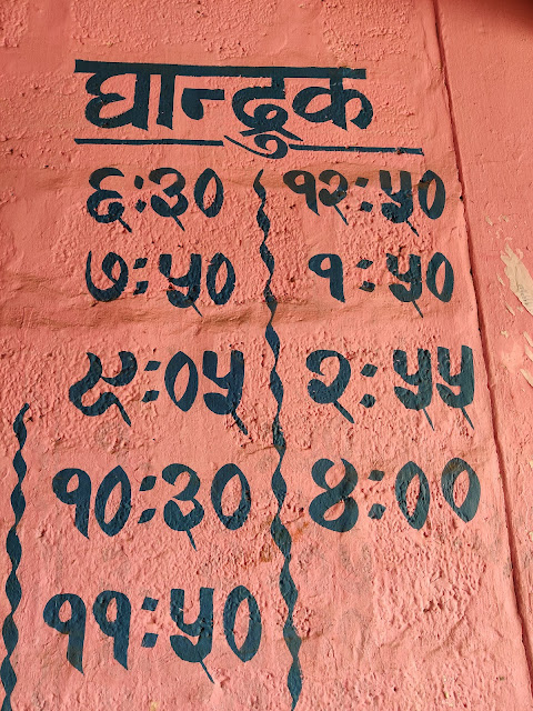 Solo Backpacker Guide To Annapurna Base Camp Trek bus timings 