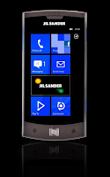 Jil Sander Mobile, Phone WP7 Mango fashion brand, Work together with LG