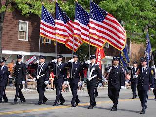 Memorial Day Parade In US