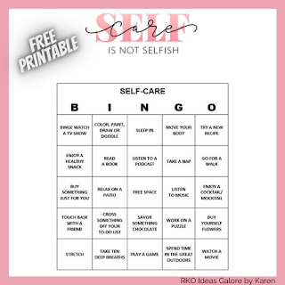 Self-Care Bingo