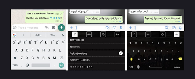 How to change Font, Style, and Color in WhatsApp chats
