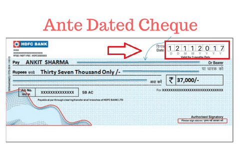 What is a cheques - Definition and Types of Cheques