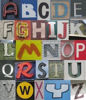 Retro Fonts Design Graffiti Letter A-Z