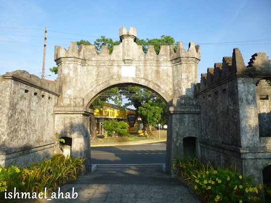 The west gate of the Spanish Naval Base in Subic Bay