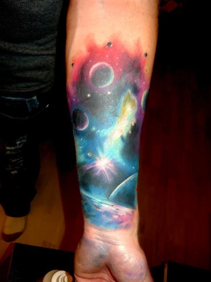 tatuajes del espacio