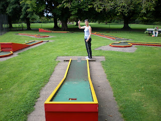 Crazy Golf in Oxford