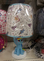 Rainbow Dash Lamp at Target