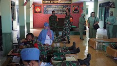  Sambut HUT Korem 071/Wijayakusuma Ke – 60, Kodim Pekalongan Gelar Donor Darah