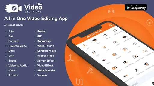 تحميل Video All in one editor Mod الاصدار المدفوع مجاني