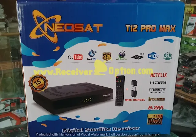 NEOSAT T12 PRO MAX NEW SOFTWARE V1.12 22 AUGUST 2023