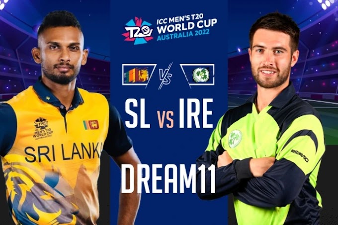 Sri Lanka vs ireland T20 World Cup  Match Live 23 Oct 9:00 AM