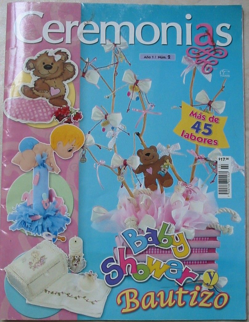 revista gratis baby shower, bautizo