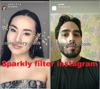 Sparkly filter instagram || How to get Sparkly filter on instagram